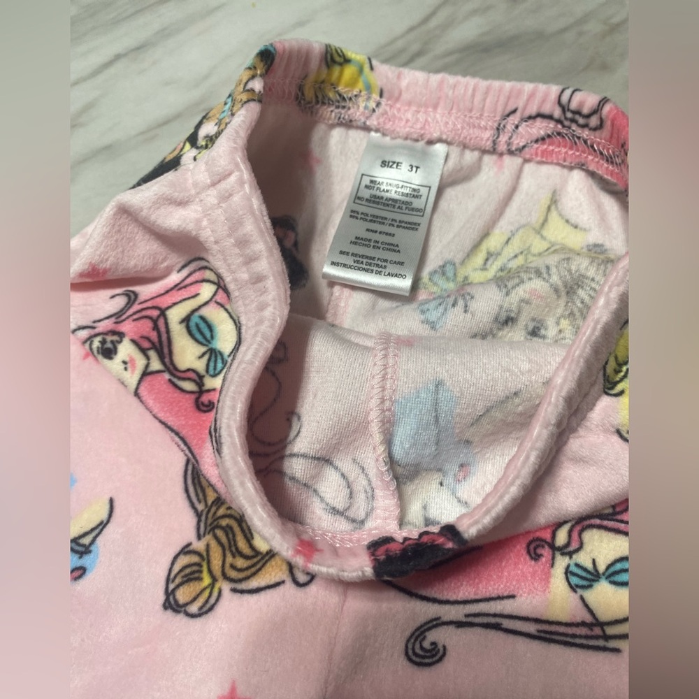 Disney Princess Pink Sleepwear Set - Picture 3 of 3